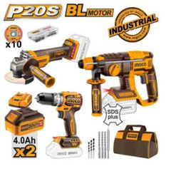 Εργαλεία Μπαταρίας 20V Li-Ion Σετ 3 τεμ. (COSLI240202)