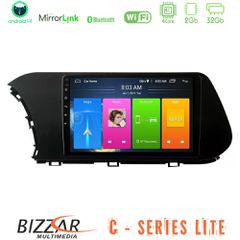 Bizzar C Series Lite 4Core Android14 2+32GB Hyundai i20 2021-2023 Navigation Multimedia Tablet 10 | Pancarshop