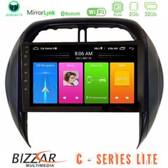 Bizzar C Series Lite 4Core Android14 2+32GB Toyota RAV4 2001-2005 (Auto A/C) Navigation Multimedia Tablet 9 | Pancarshop