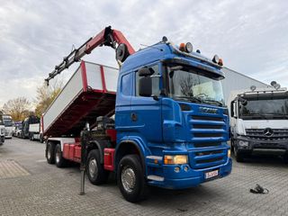 Ανατροπή + Γερανός Scania 2006 R580