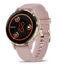 Garmin Venu 3S 3.05 cm (1.2") AMOLED 41 mm Digital 390 x 390 pixels Touchscreen Gold, Rose Wi-Fi GPS (satellite)
