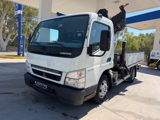 Γερανός-Φορτηγά Με Γερανό Mitsubishi 2009 Canter 6c15 4 υδραυλικά βελονιά HIAB XS