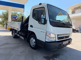 Γερανός-Φορτηγά Με Γερανό Mitsubishi 2009 Canter 6c15 4 υδραυλικά βελονιά HIAB XS-thumb-1