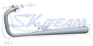 ΣΙΛΑΝΣΙΕ ACE 50cc & 125 cc (ST50-17 & ST125-17)