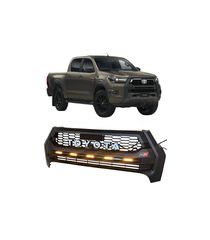 Μάσκα "GR Edition" με LED Toyota Hilux (Invincible) 2021+