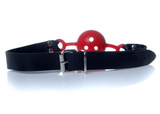 Ball Gag blk/red-thumb-4