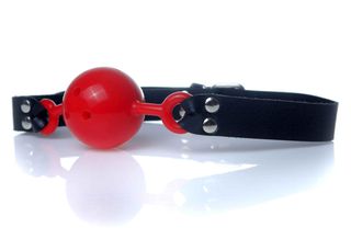 Ball Gag blk/red-thumb-5
