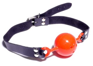 Ball Gag blk/red-thumb-6