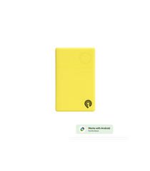 Hyperloq NeoCard / Συμβατό με Android Find My - Κίτρινο