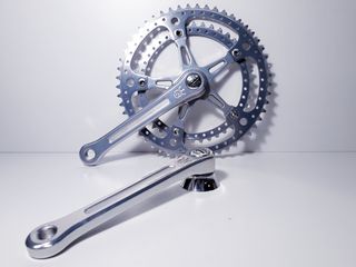 SUGINO SUPER COMPETITION MIGHTY CRANKSET 53/42T DRILLED