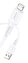 KAKUSIGA καλώδιο micro USB σε USB KSC-805, 12W, 480Mbps, 1m, λευκό