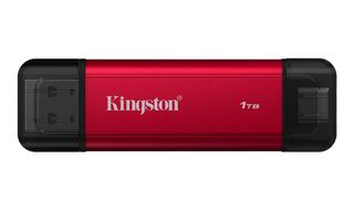Kingston 1.0TB USB 3.2 SSD Stick με σύνδεση USB-C Μαύρο