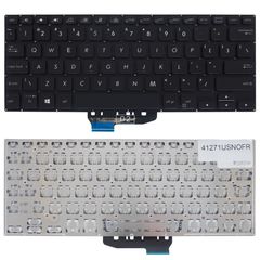 Πληκτρολόγιο Laptop - Keyboard για Asus Vivobook Flip 14 TP412U TP412UA TP412 TP412FA TP412UR TP412U TP412F TP412FAC EC137T 90NB0N32-R31SF1 90NB0N32-R31UA1 US No Frame Black ( Κωδ.41271USNOFR )