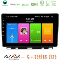 Bizzar C Series Lite 4Core Android14 2+32GB Renault Clio 5 2020-2024 Navigation Multimedia Tablet 9"