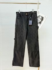 Louis Vuitton Black Denim Skate Jeans Made in China