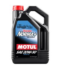 MOTUL TEKMA NORMA+ 20W-50 5L 102024 Λιπαντικό για κινητήρες Diesel (ατμοσφαιρικούς ή υπερτροφοδοτούμενους). Εξασφαλίζει προστασία και μείωση των ανθρακωμάτων σε έμβολα για αύξηση του ορίου ζωής του κ