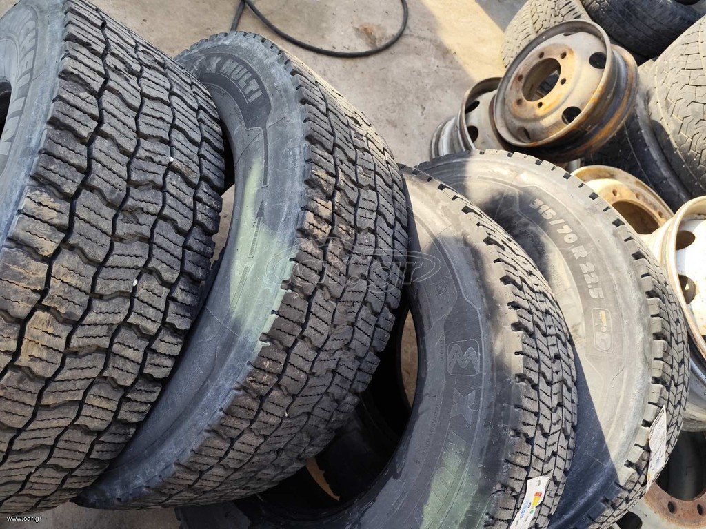 ΜΕΤΑΧΕΙΡΙΣΜΕΝΑ ΕΛΑΣΤΙΚΑ 375/70R22.5 MICHELIN REMIX