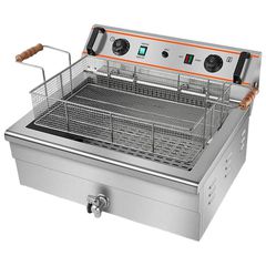 Φριτέζα EL για λουκουμάδες 30lt 4,8Kw,  60,5x59x40cm