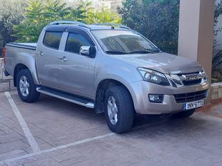 Isuzu D-Max 2016 ΣΥΡΟΜΕΝΟ ΚΑΠΑΚΙ ΠΙΣΩ -ΔΕΡΜΑΤΙΝΑ-1 ΧΕΡΙ