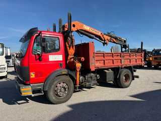 Dump + Crane Mercedes-Benz 1991 MB 1722