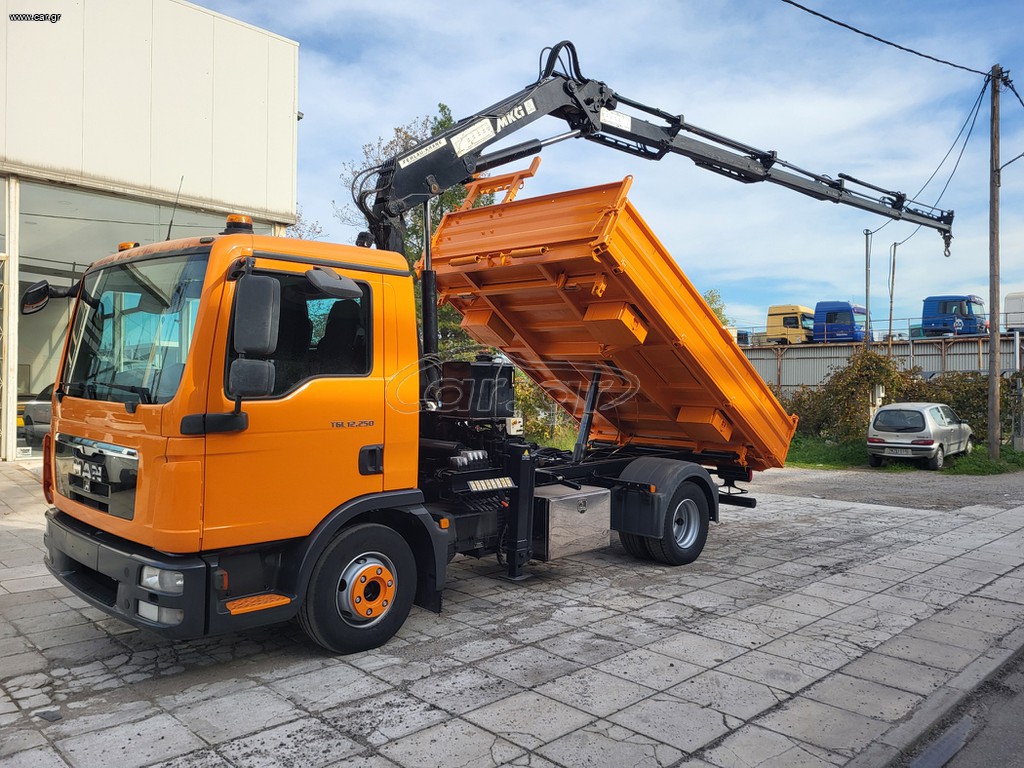 Ανατροπή + Γερανός MAN 2009 12.250 EYRO5