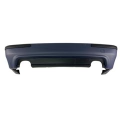 Πίσω προφυλακτήρας για BMW E39 sedan με διπλό diffuser – M5 design χωρίς ανοίγματα για parktronic