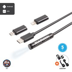 2280 ΕΝΔΟΣΚΟΠΙΚΗ ΚΑΜΕΡΑ 5m 8mm KRAUSMANN