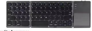 ασυρματο μινι πλητρολογιο με tuch pad bluetooth-thumb-1