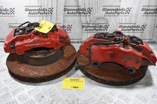 Δαγκάνες Εξαπίστονες Σετ Brembo Απο Porsche Cayenne 1990-2020 (Μπρόστινες)