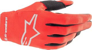 Γάντια Μηχανής ALPINESTARS Radar Gloves Κόκκινο-Μαύρο-Ασημί