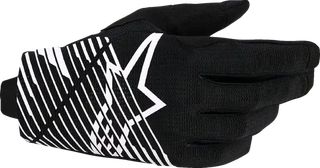 Γάντια Μηχανής ALPINESTARS  Radar Pro Gloves Μαύρα-Άσπρα