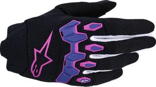 Γάντια Μηχανής ALPINESTARS  Full Bore V2 Gloves Μαύρο-Άσπρο-Μωβ-Μπλε