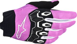 Γάντια Μηχανής ALPINESTARS Stella Full Bore V2 Gloves Άσπρο-Μαύρο-Βιολετί