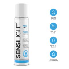 Sensilight Aqua Gel Vaginal Lubricant