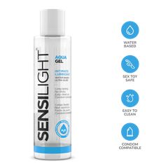 Sensilight Aqua Gel Vaginal Lubricant 150ml