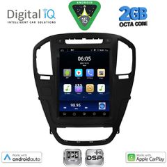 DIGITAL IQ BXF 5914BL_CPAA TESLA STYLE for OPEL INSIGNIA mod. 2008-2013 (Black colour) | Pancarshop