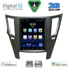 DIGITAL IQ BXF 5962_CPAA TESLA STYLE for SUBARU LEGACY – OUTBACK mod. 2009-2014 | Pancarshop