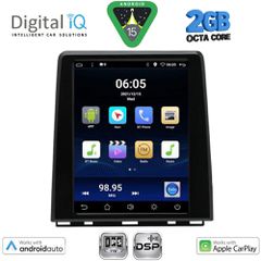 DIGITAL IQ BXF 5947_CPAA (LOW VERSION) TESLA STYLE for RENAULT CLIO - CAPTUR mod. 2019-2026 | Pancarshop