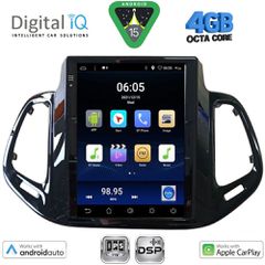 DIGITAL IQ BXF 6878_CPAA TESLA STYLE for JEEP COMPASS mod. 2017-2021 | Pancarshop