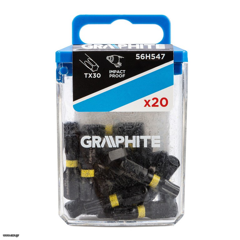 Μύτη Graphite Torx Tx15 X 25, 20 Τεμ.