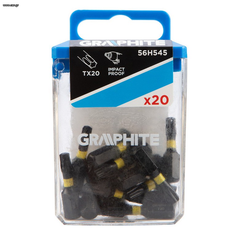 Μύτη Graphite Torx Tx20 X 25 Mm, 20 Τεμ.