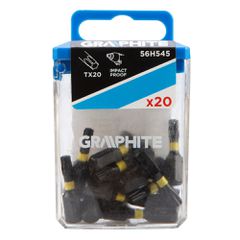 Μύτη Graphite Torx Tx20 X 25 Mm, 20 Τεμ.