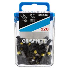Μύτη Graphite Torx Tx25x25mm 56h546