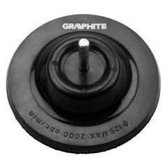 Ελαστικός Δίσκος Graphite (Velcro 125 mm,αρθρωτός)