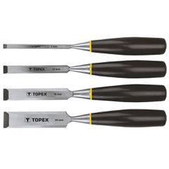 Topex Σκαρπέλα σετ 6, 12, 18, 24mm 4τμχ. (09A310)