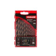 Σετ 13 Τρυπάνια Proline HSS 79214 2.0-8.0mm DIN 338 με Κυλινδρικό Στέλεχος για Μέταλλο