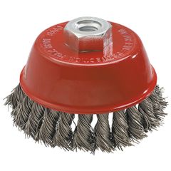 Graphite Βούρτσα συρμάτινη μετωπική 65mm x M14 INOX (57H581)