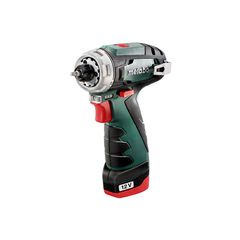 Metabo - Σετ Ασύρματο Δράπανο-Κατσαβίδι PowerMaxx BS Basic 12 V
