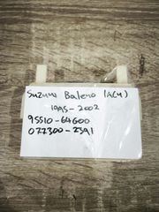 Suzuki Baleno. 95510-64G00 (Suzuki OEM), 077300-2391 (Denso).