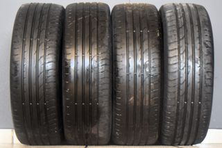 [4] Τεμάχια Ελαστικά  CONTINENTAL PremiumContact 215/55/18' W -  DOT 10/2016 Προφίλ 70%